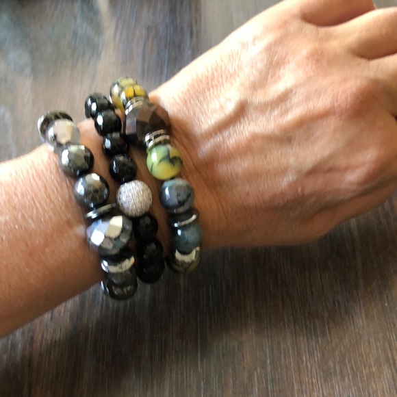Beautiful semiprecious stone bracelets - Picture 9 of 14